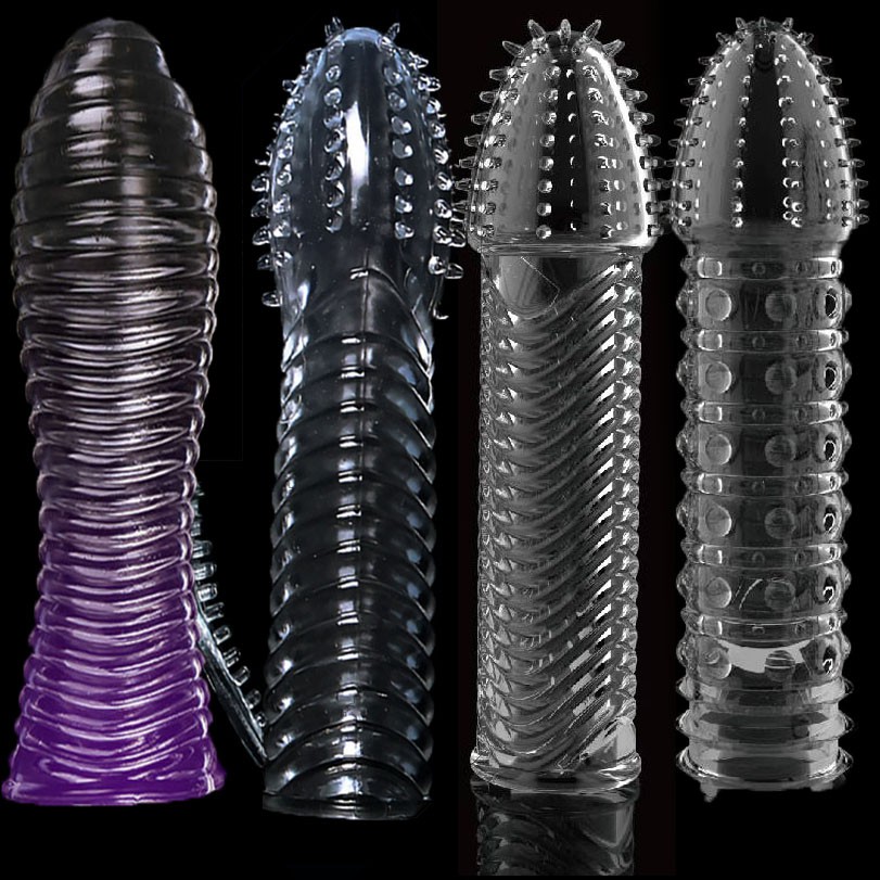 Double Dotted Condom Sex - Reusable Delay Condoms vibrator Sleeve cock Ring dotted Cover Penis  erection Impotence Extensions dildo GSpot porn Sex t | Shopee Malaysia