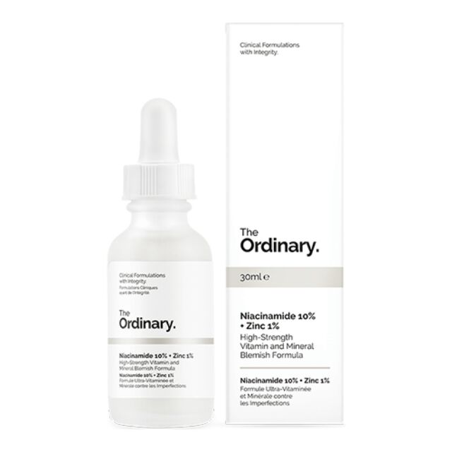 The Ordinary Niacinamide 10% + Zinc 1% Serum Mengawal Minyak & Parut (30ml)