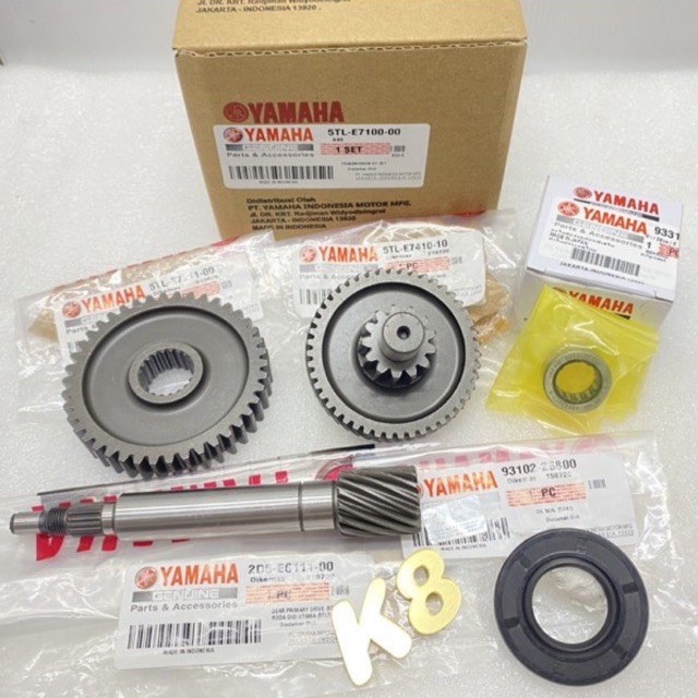 Gear Box Set Original Yamaha EGOS EGO Lazada