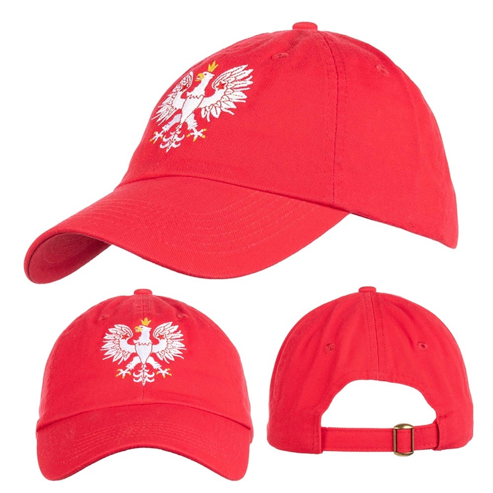 vintage red baseball cap