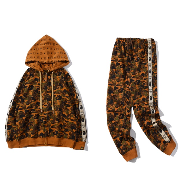 bape hoodie and sweatpants