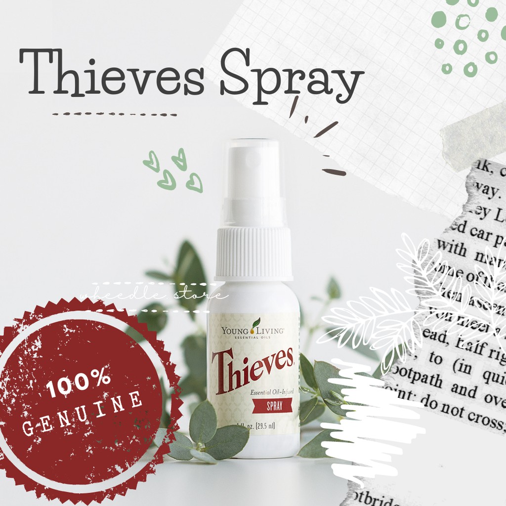 Thieves Spray Young Living YL (29.5ml) Shopee Malaysia