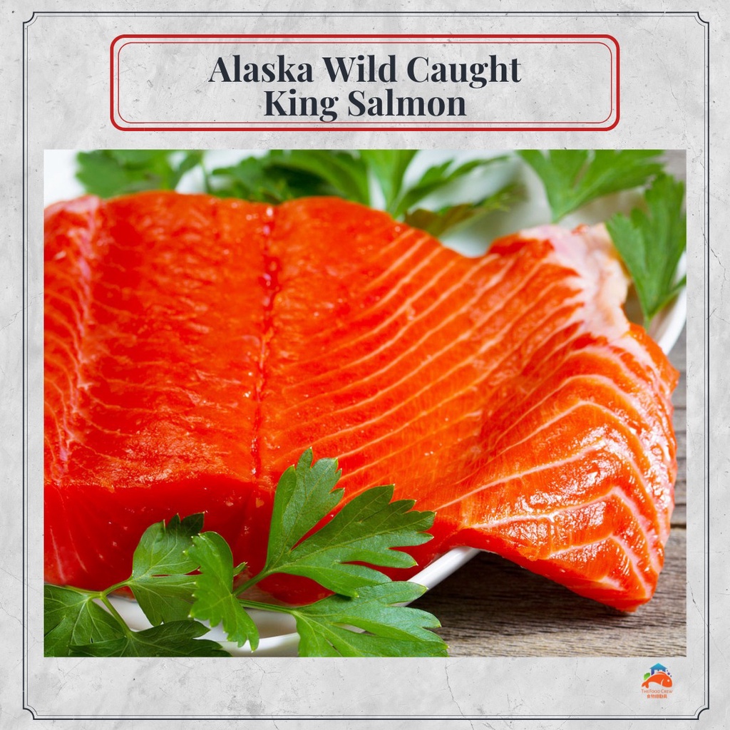 [THEFOODCREW] Alaskan Wild Caught King Salmon (Chinook)阿拉斯加帝野生帝王鮭魚