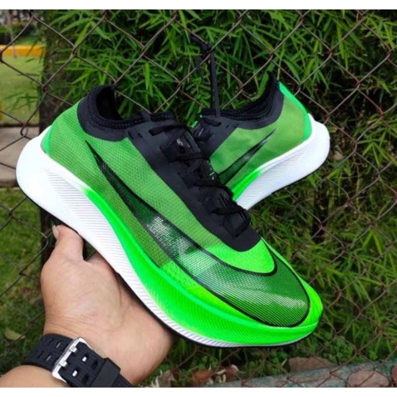 miel transmisión Fundación Nike Zoom Fly 3 Green Black High Premium Original | Shopee Malaysia