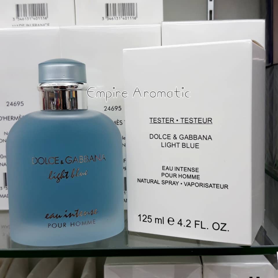 dolce gabbana light blue pour homme intense