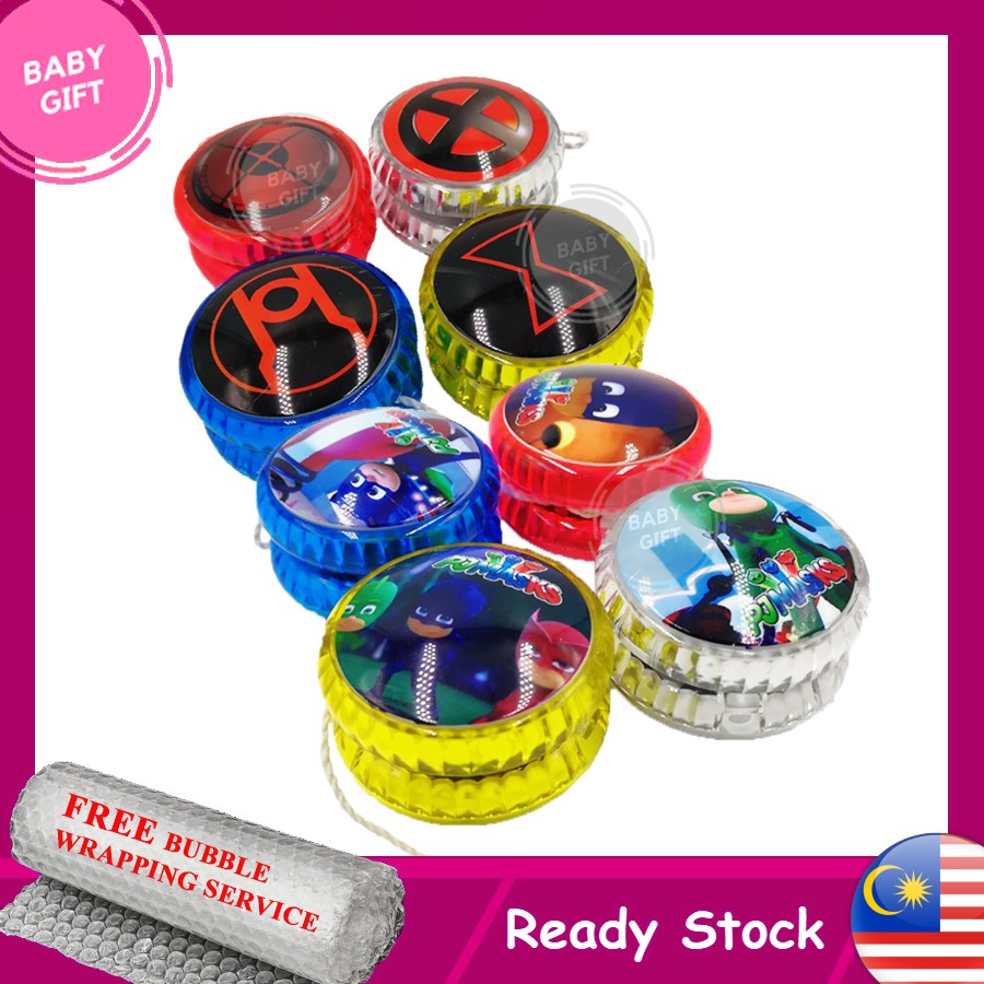 Kids Yoyo with Light and Spin Function - Cartoon Movie Character Toys