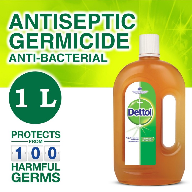 1000ml Dettol Antiseptic Brown Liquid 1000ml 1l 1 L 750ml Shopee Malaysia