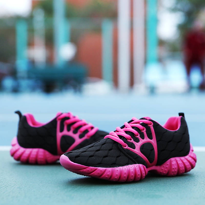 women's ultra light running shoes Foreign trade ultra light soft bottom shock absorbent comfortable ladies casual sports running shoes gym net cloth women's shoes tide shoes
