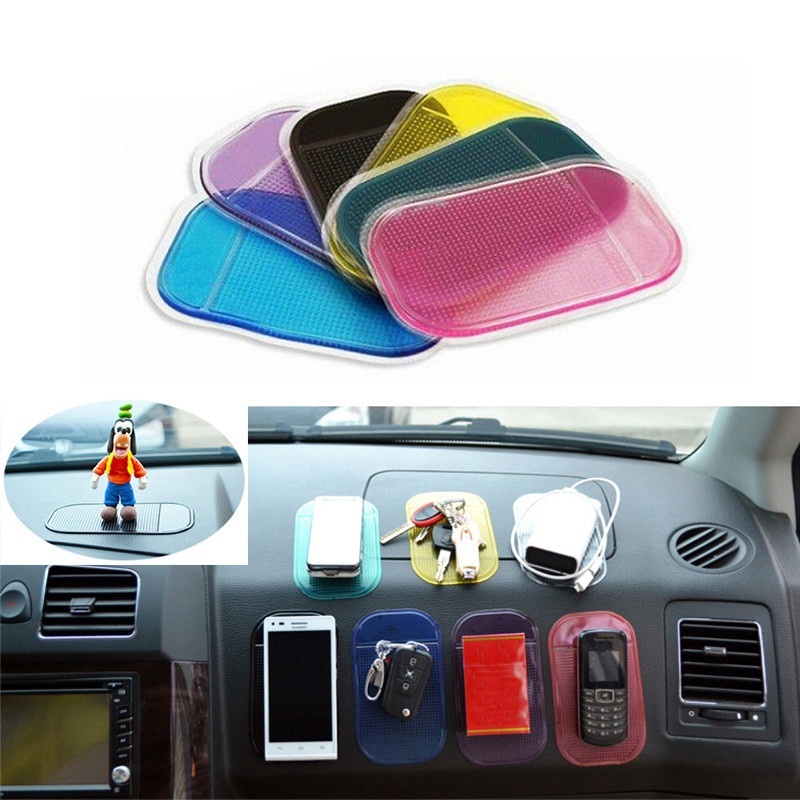 Collab Car Dashboard Sticky Pad Silica Gel Magic Sticky Pad Holder Anti