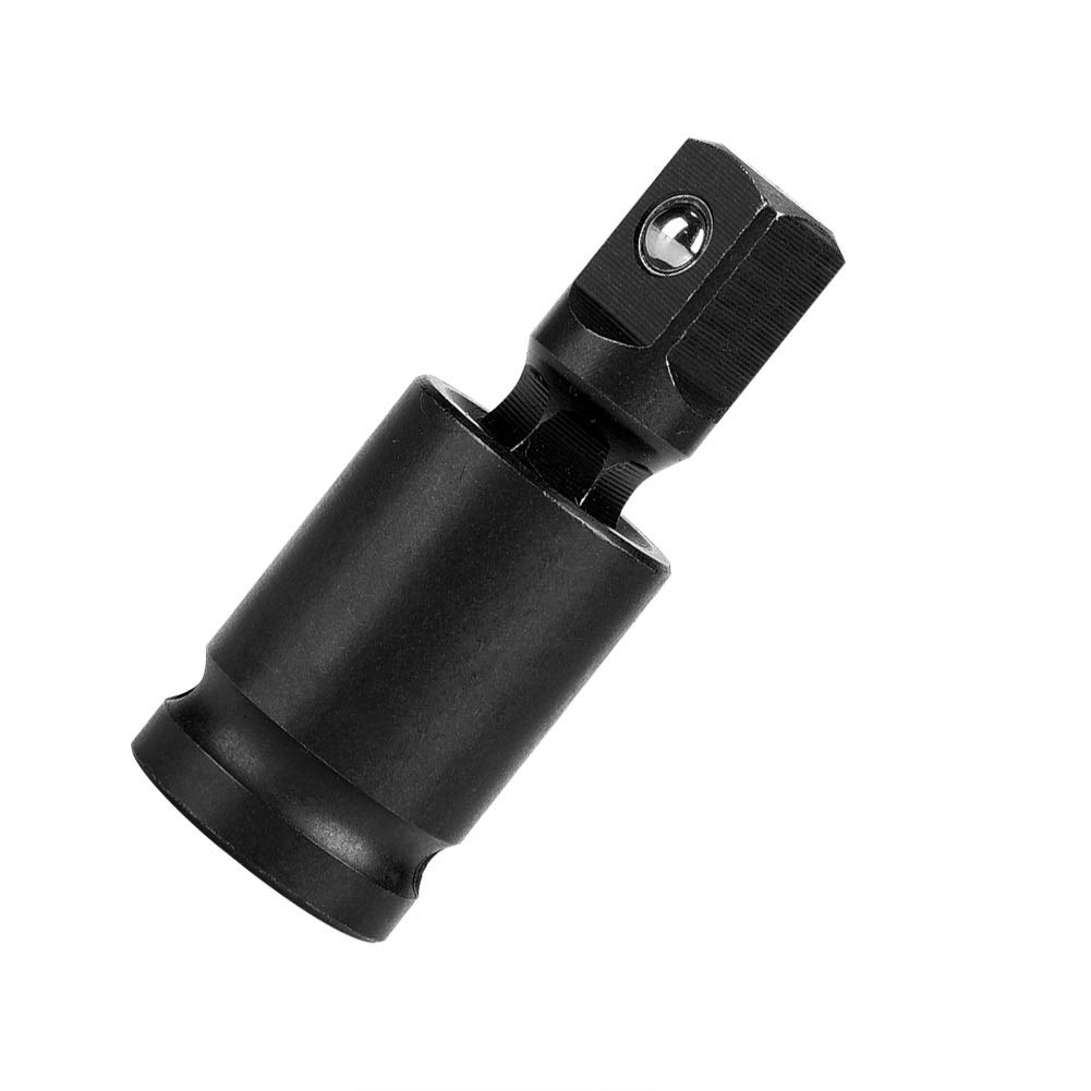 Standard Joint Adapter,Drive Universal Joint Swivel Adapter Air Impact Wobble Socket 1/2inch