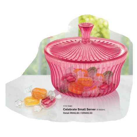 Tupperware Celebrate Small Server (1) 600ml