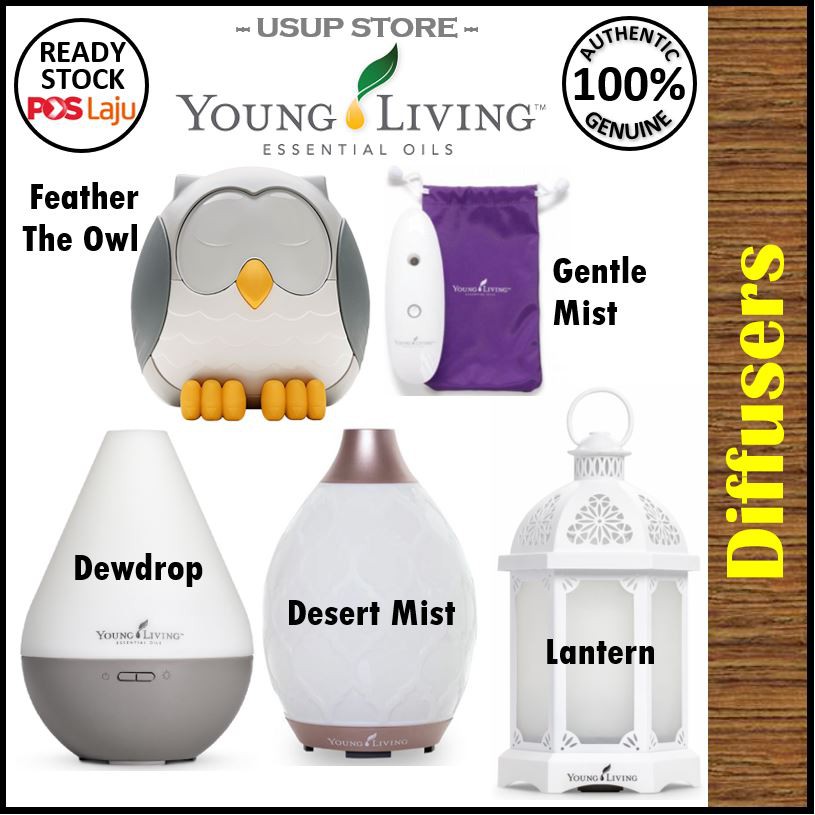 Young Living Diffusers Desert Mist Ultrasonic Diffuser Dewdrop Diffuser