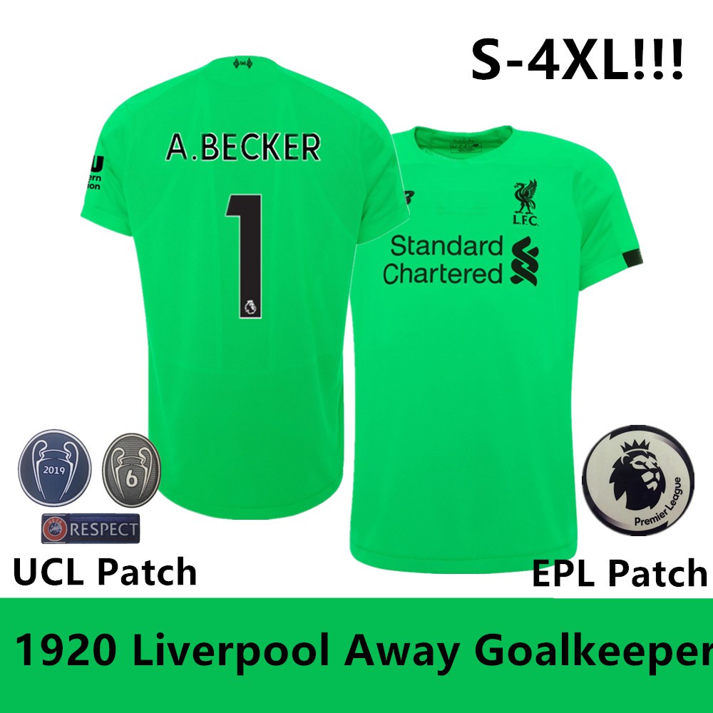 liverpool fc away goalkeeper kit