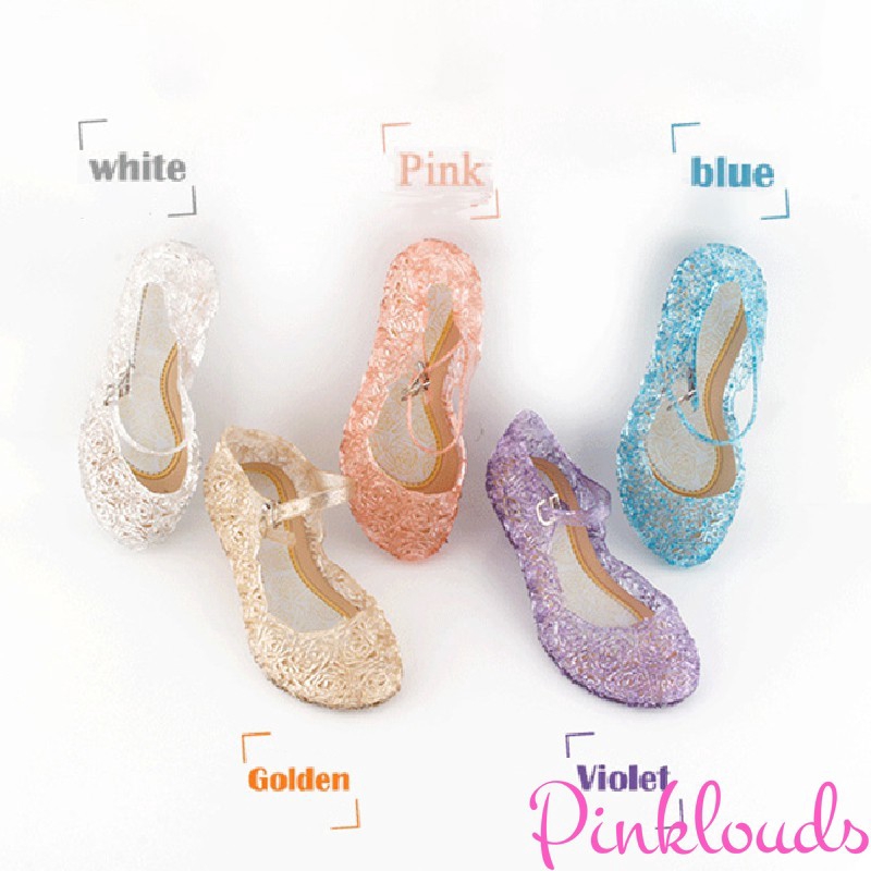 frozen elsa jelly shoes