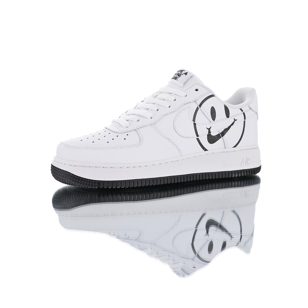 nike air force with smiley face