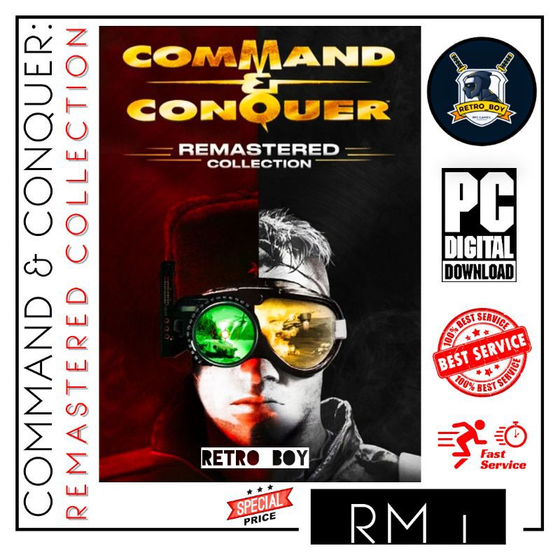 COMMAND & CONQUER: REMASTERED COLLECTION [DIGITAL DOWNLOAD] | Shopee ...