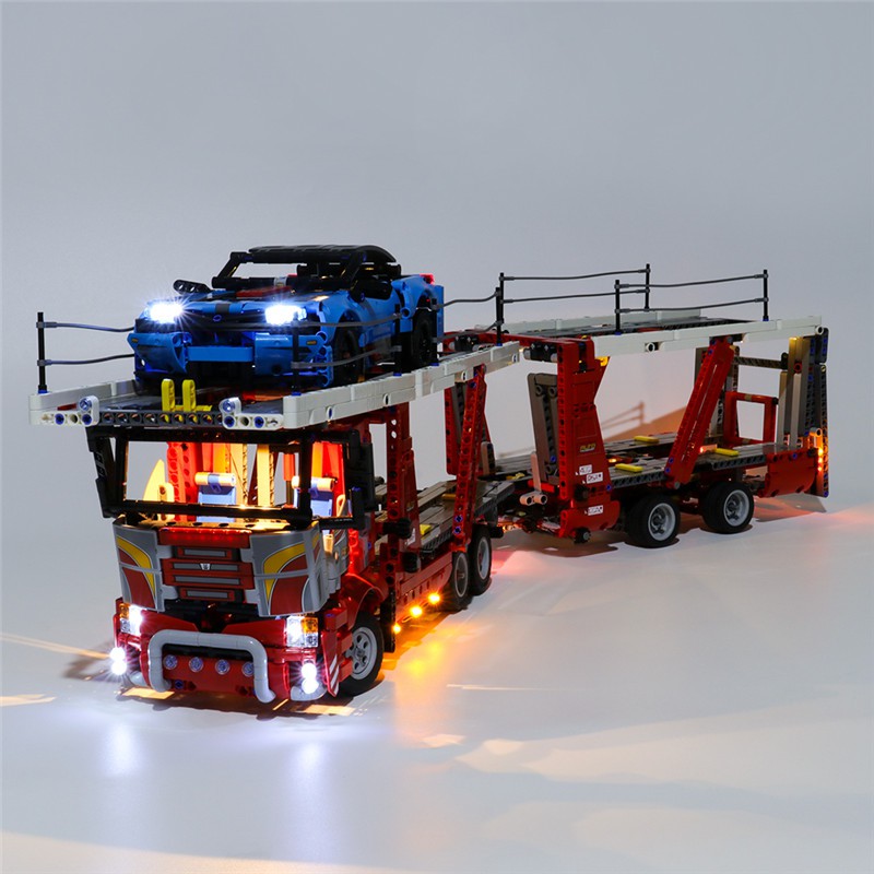 light up lego car