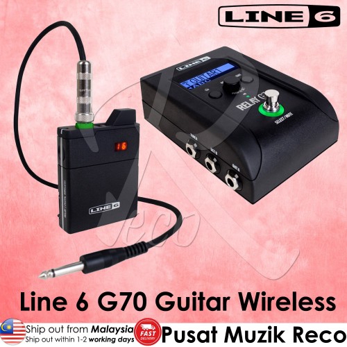 Wireless Guitar System Pedalboard