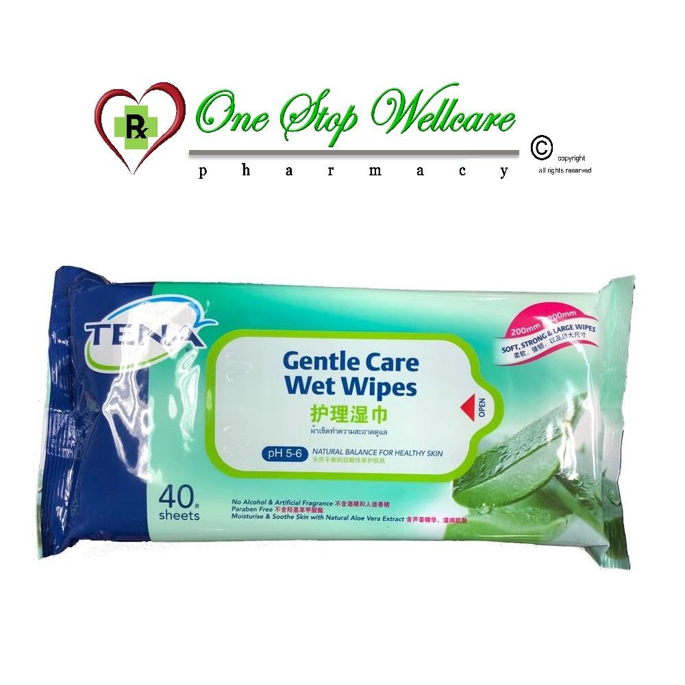 TENA WET WIPES 40'S ( GENTLE CARE ) (EXP7/21) Shopee Malaysia