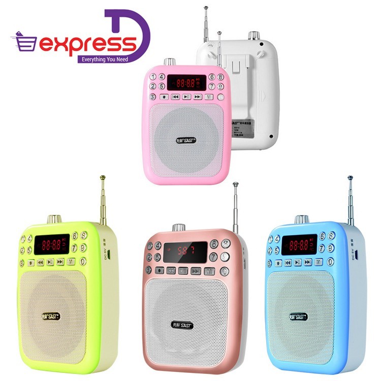 20W Voice Amplifier Booster Microphone Mini Portable Megaphone Speaker