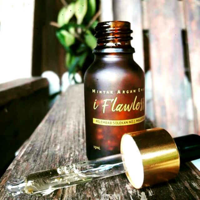 I Flawless Iflawless Minyak Argan Emas Gold Oil Serum Shopee Malaysia