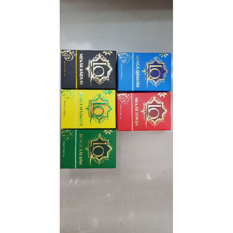 minyak wangi luqman bunga raudah 10ml originalπ₯