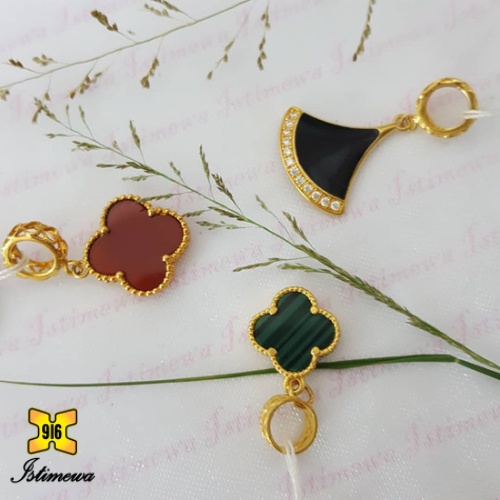 ISTIMEWA 916 PDR Pendants*  Loket PDR Emas 916