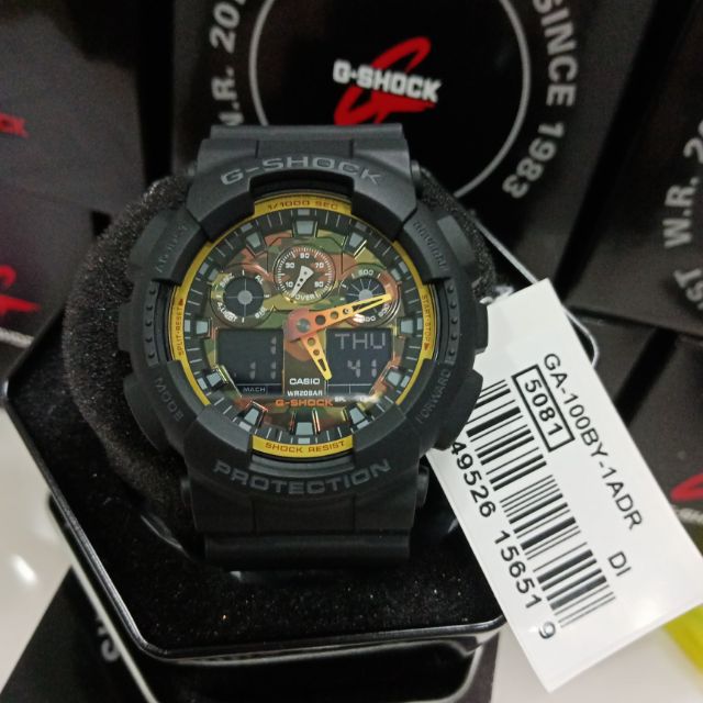 g shock ga 100by