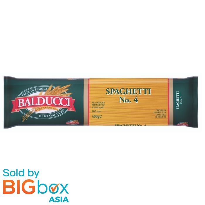 Balducci Dry Pasta 400g - Spaghetti | Shopee Malaysia