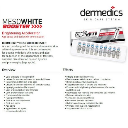 dermedics meso white booster