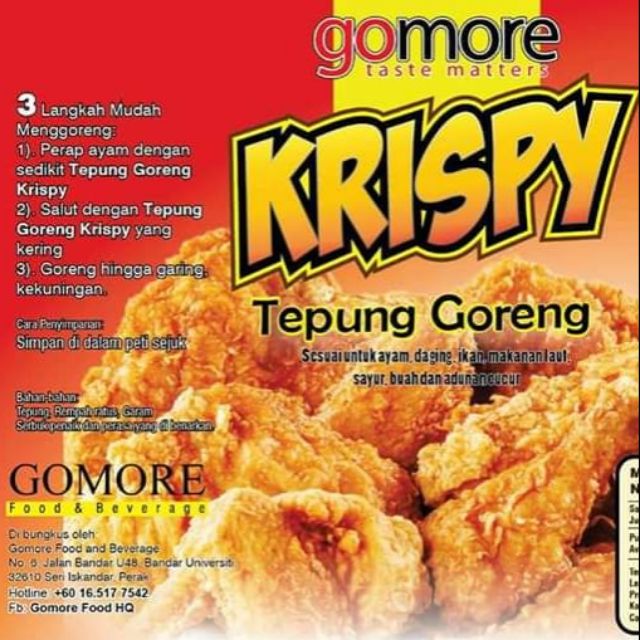 Krispy Tepung Goreng Ala Kfc