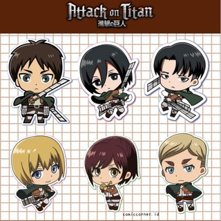 slap anime sticker s0111 small attack on titan annie leonhart sticker anime slap s0111 kecil attack on titan annie leonhart shopee malaysia