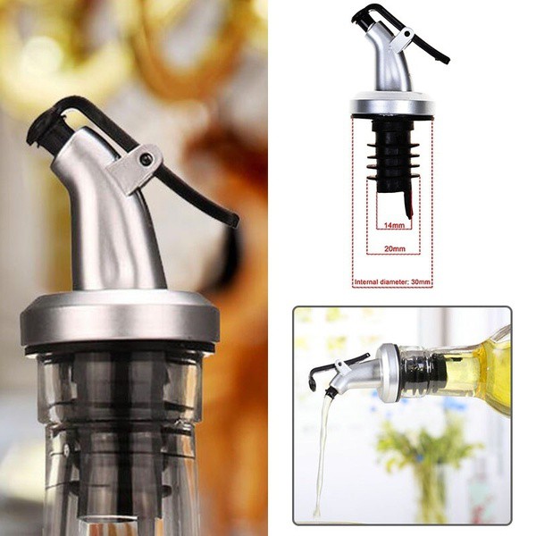 Olive Oil Sprayer Liquor Dispenser Wine Pourers Flip Top Beer