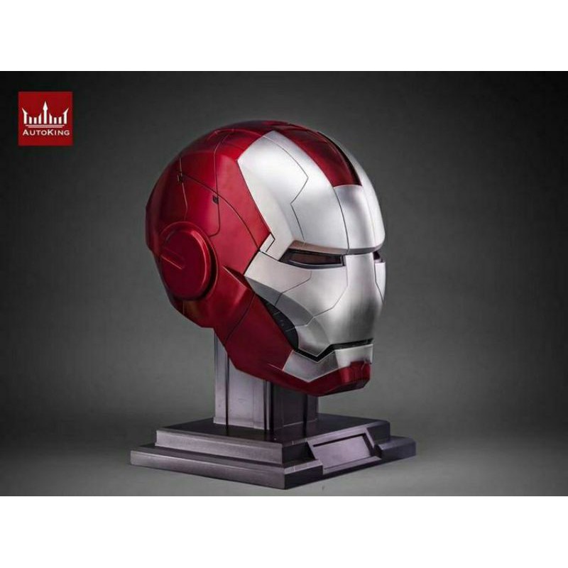 Readystock Auto King Iron Man Mk 5 Helmet Autoking Shopee Malaysia