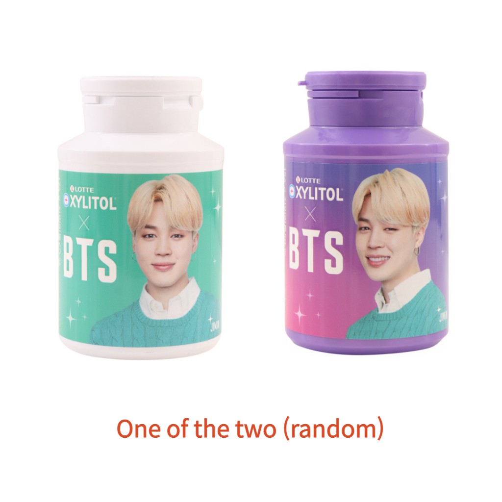 Lotte] Xylitol x BTS Limited Edition Original Purple 174g Chewing 