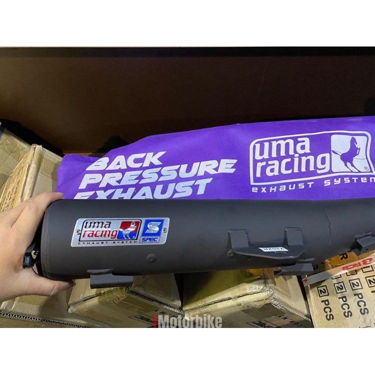 S SPEC UMA RACING BACK PRESSURE EXHAUST PIPE 28MM X 32MM FOR Y15ZR