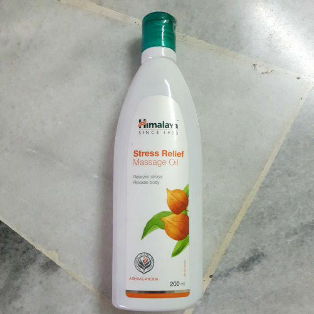 Himalaya Stress Relief Massage Oil 200ml Shopee Malaysia