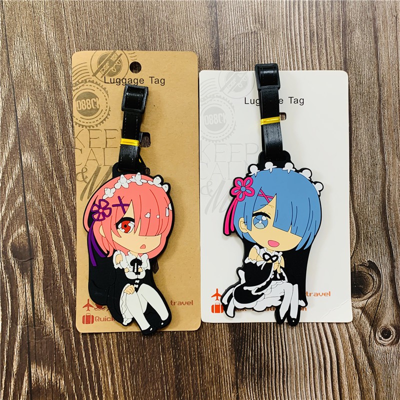 anime luggage tag