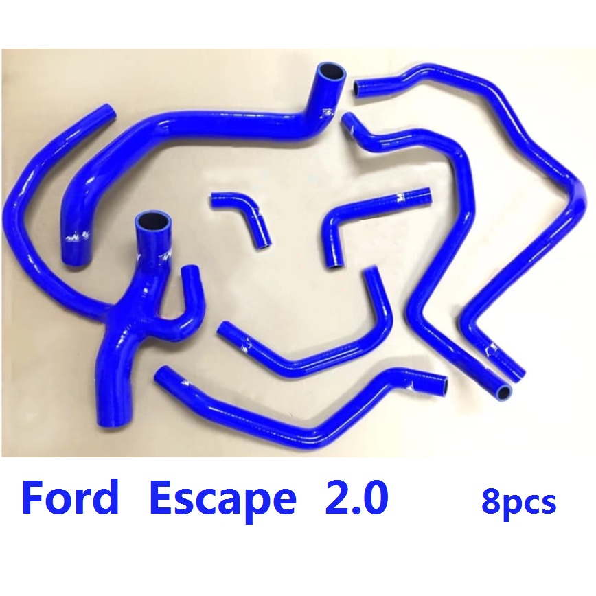 Ford Escape 2.0 Car Silicone Radiator Hose kits Coolant Hose Water Pipe