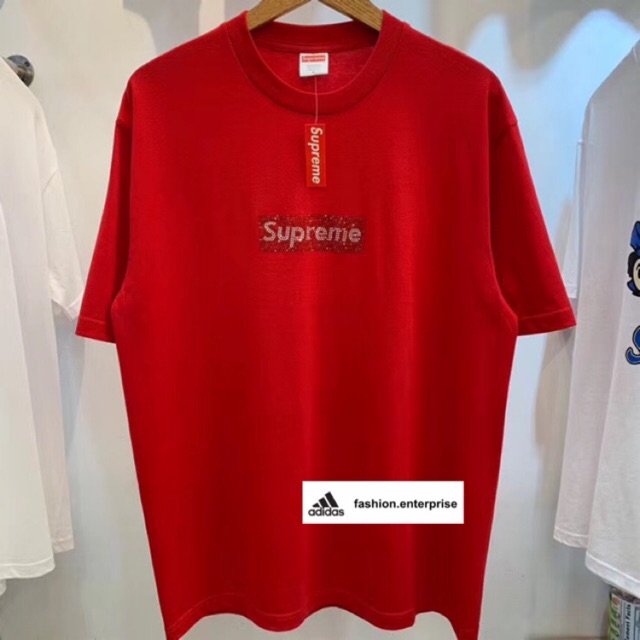 supreme box logo t shirt price