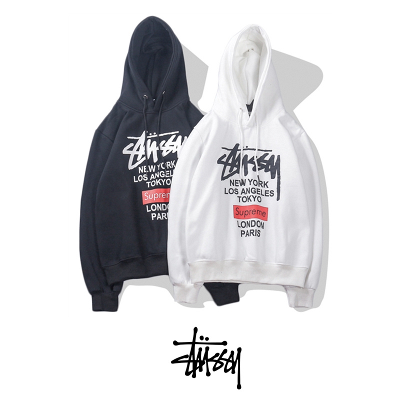 stussy x supreme hoodie