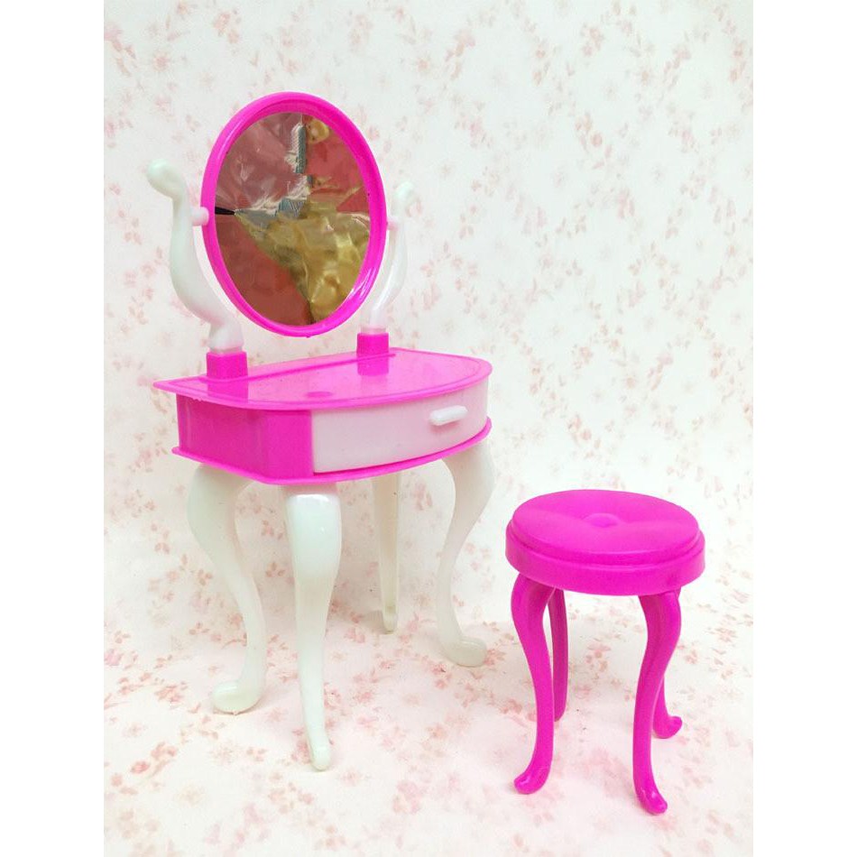 barbie dressing table set