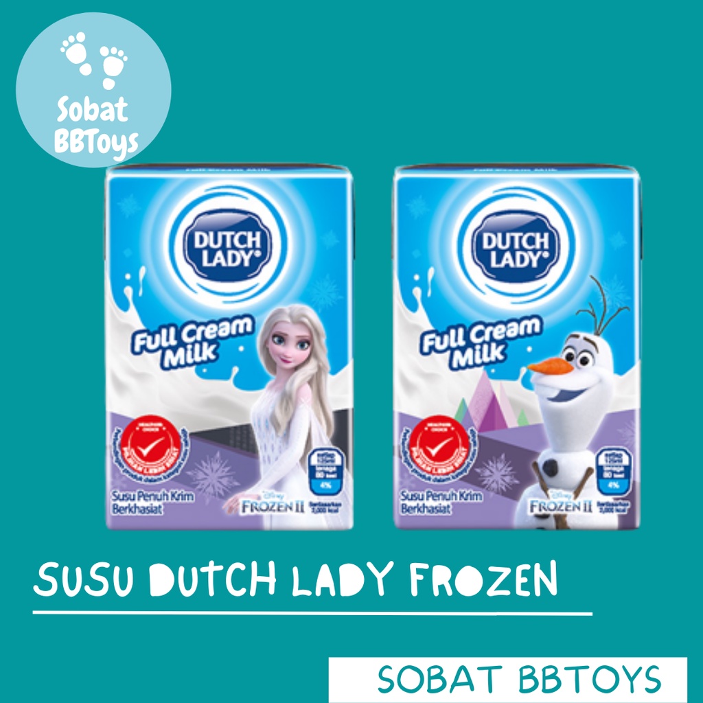 Susu Dutch Lady Milky Frozen Full Cream 125ml X 40 Susu Full Cream Susu Kotak Susu Frozen Full 2606