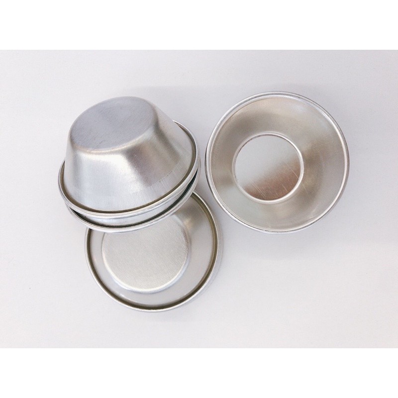 042 Aluminium Cake Mould平蛋挞模（12pcs）