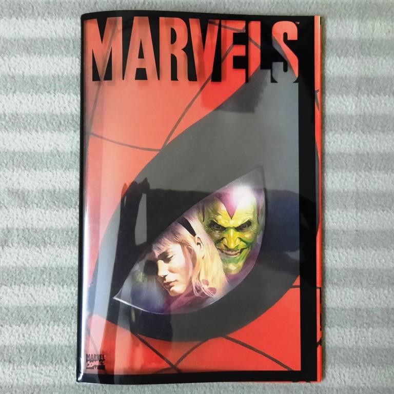 Marvels 4 Marvel Comics 1st Printing Acetate Cover Alex Ross Kurt 6427