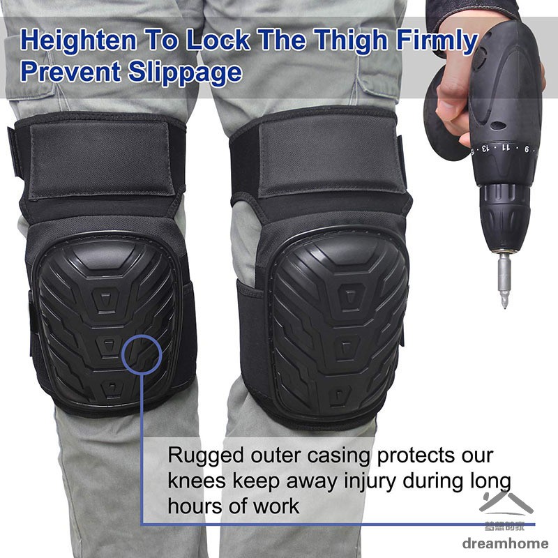 Construction And Mechanics Shin Guards Knee Pads All In One For Builder 