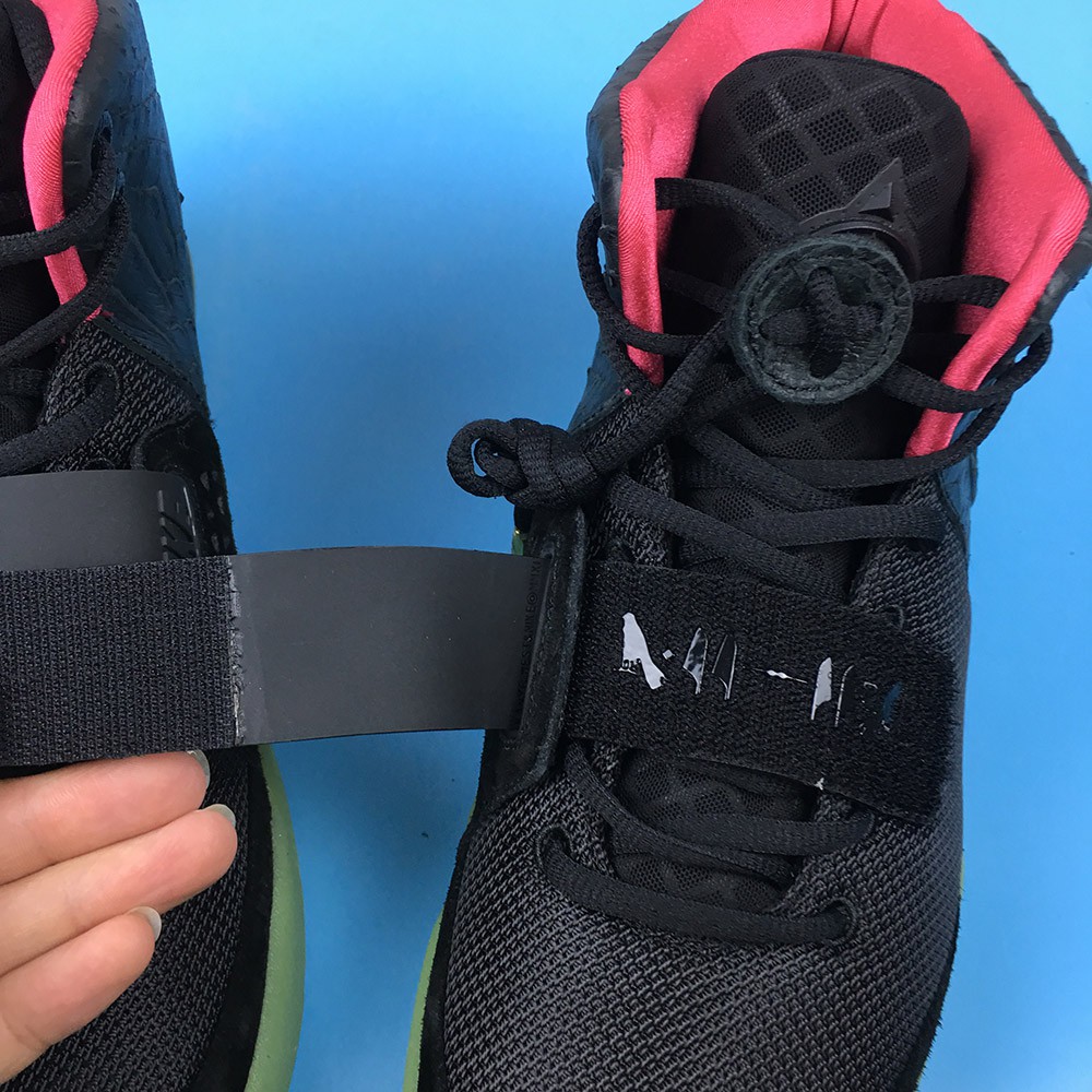 Nike Air Yeezy 2 Nrg Black Solar Red Shopee Malaysia