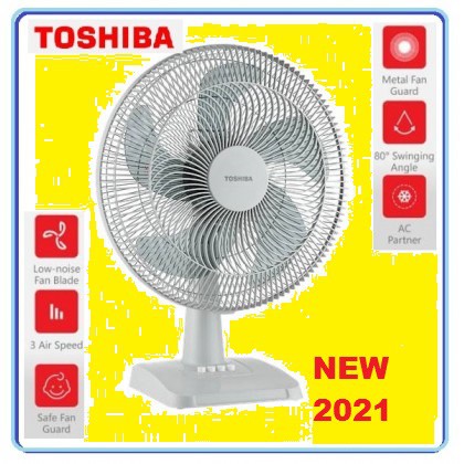 MIDEA 12" Table Fan MF-12FT17NB KIPAS MEJA / MIDEA 16" Table FAN MF-16FT17NB / ISONIC 16" Table Fan CTF-TF16A KIPAS MEJA
