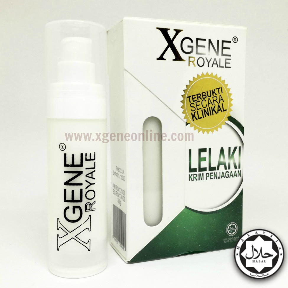 Xgene Royale Krim Lelaki Alat Kelamin Formulasi Tongkat 