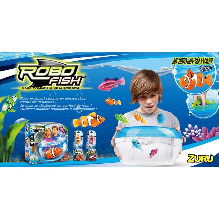 robo fish tank